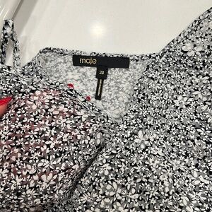 MAJE see through slip dress or cover up (size 38)